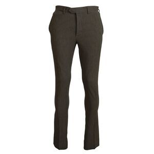 BENCIVENGA Multicolor Striped Pure Cotton Men Men's Pants